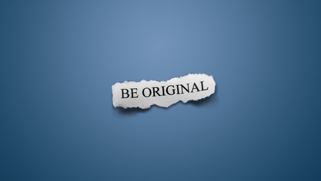 Be Original Be Creative - Chico, by LRT Graphics