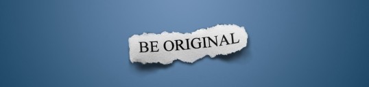 Be Original Be Creative - Chico, by LRT Graphics